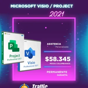 Microsoft visio, project 2021